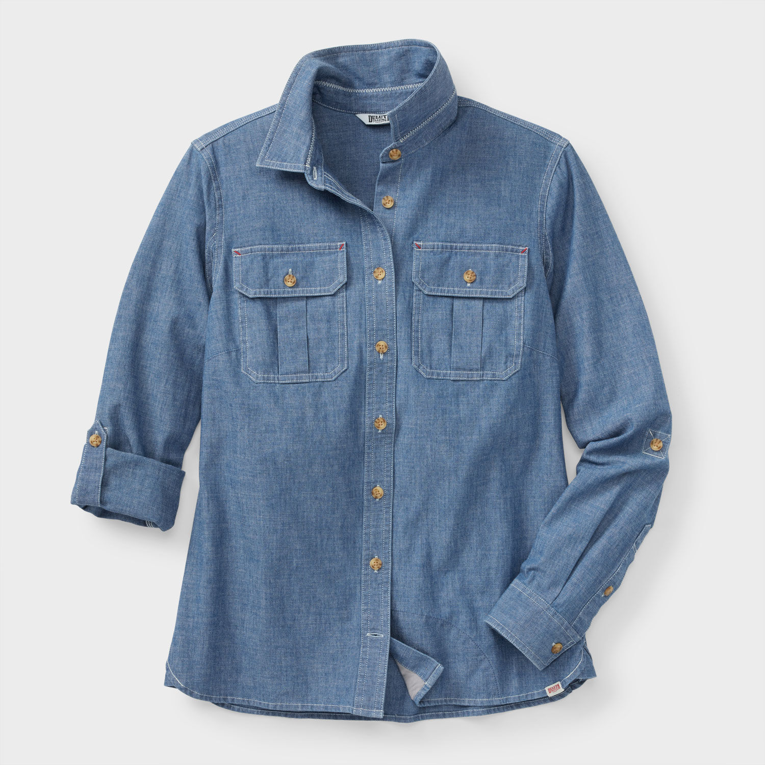 Women's COOLMAX Chambray Shirt | Duluth Trading Company