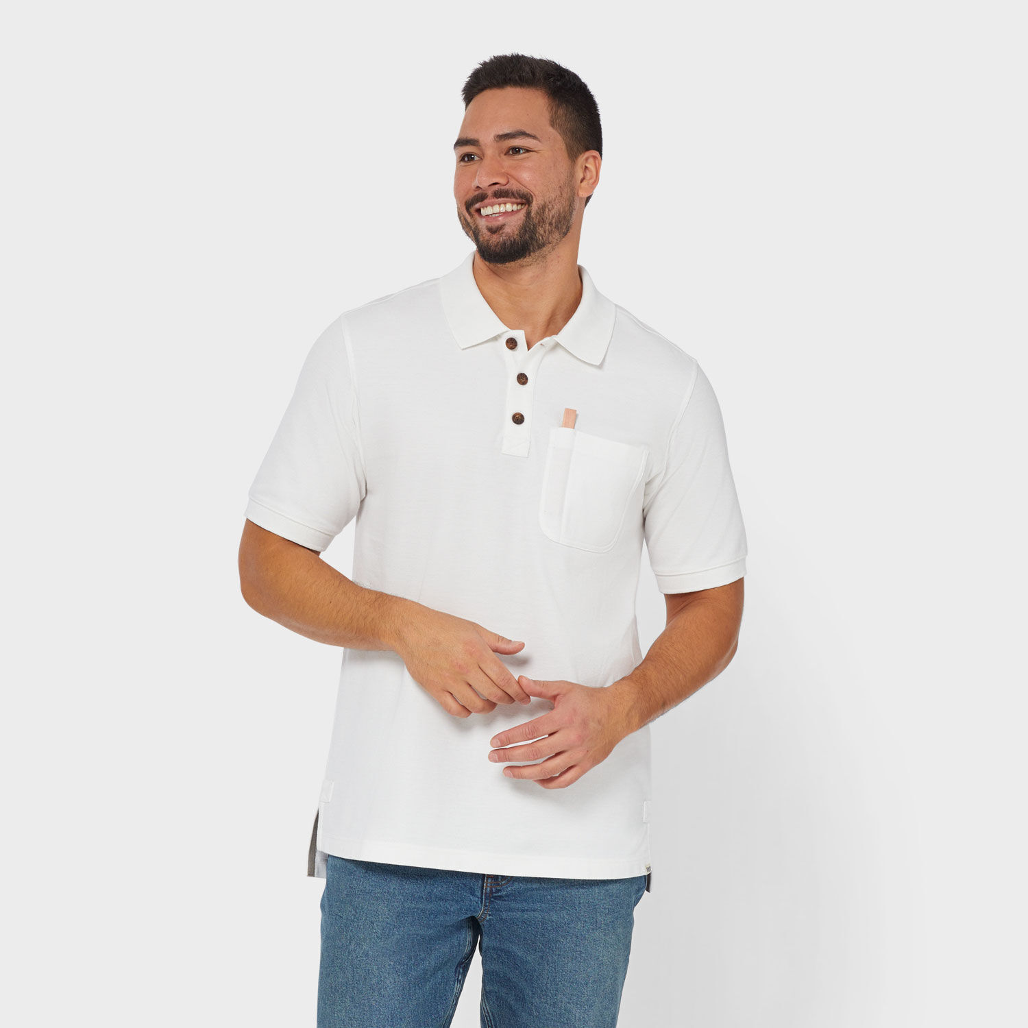 Men's No Polo Short Sleeve Shirt With Pocket | Duluth Trading Company