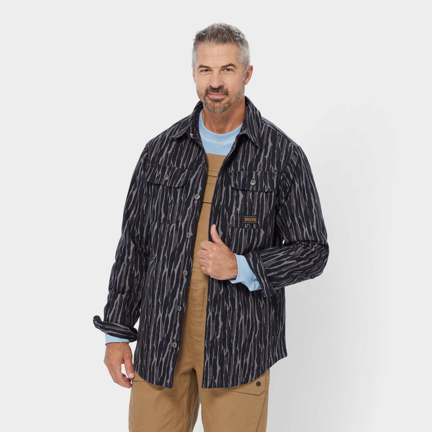 Men's Jersey-Lined Fire Hose Shirt Jac | Duluth Trading Company