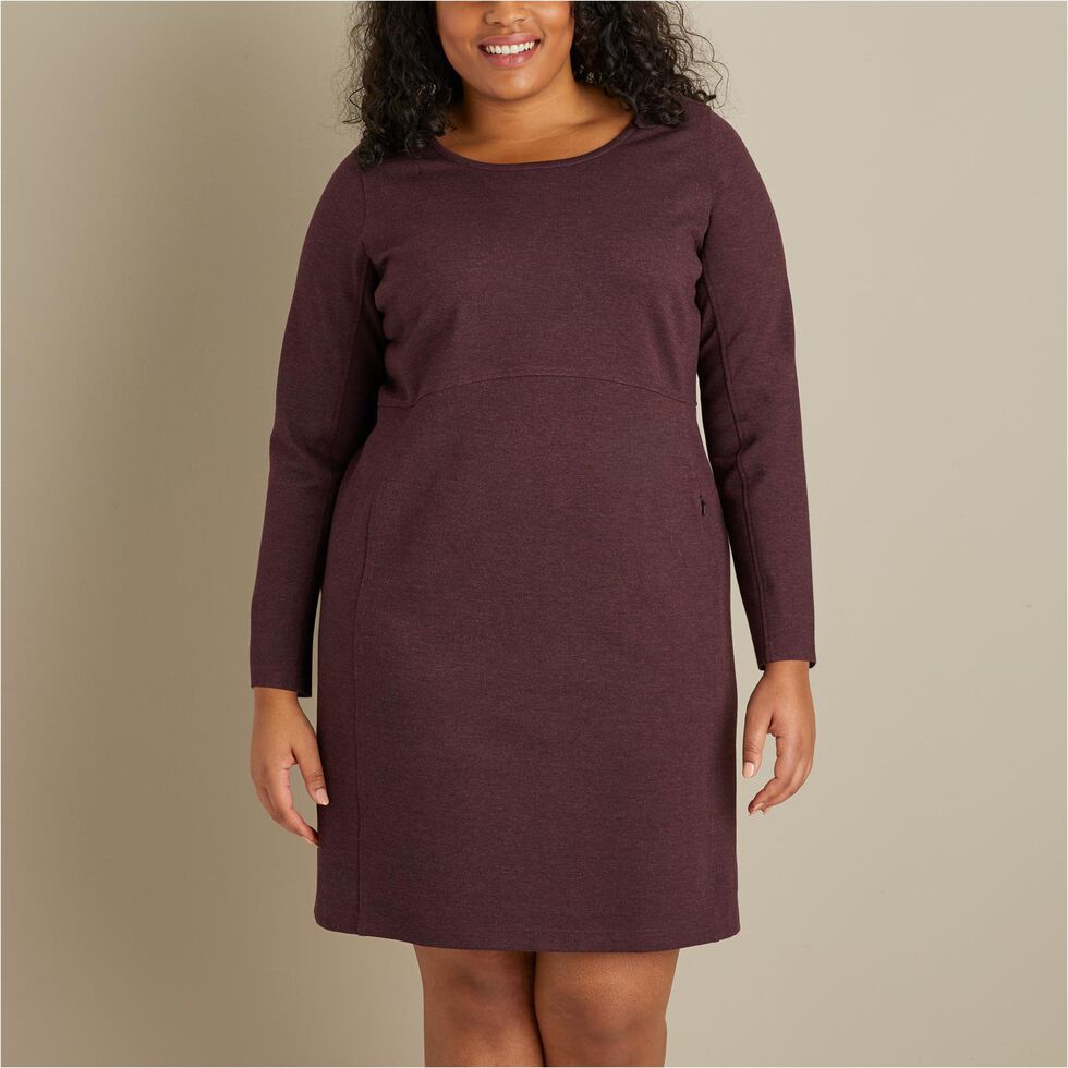 ponte knit swing dress Women's Plus Wearwithall The best general guide