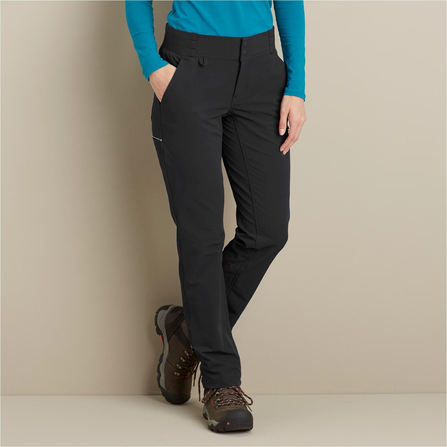 Women's Black Hills Slim Leg Water Repellent Pants | Duluth