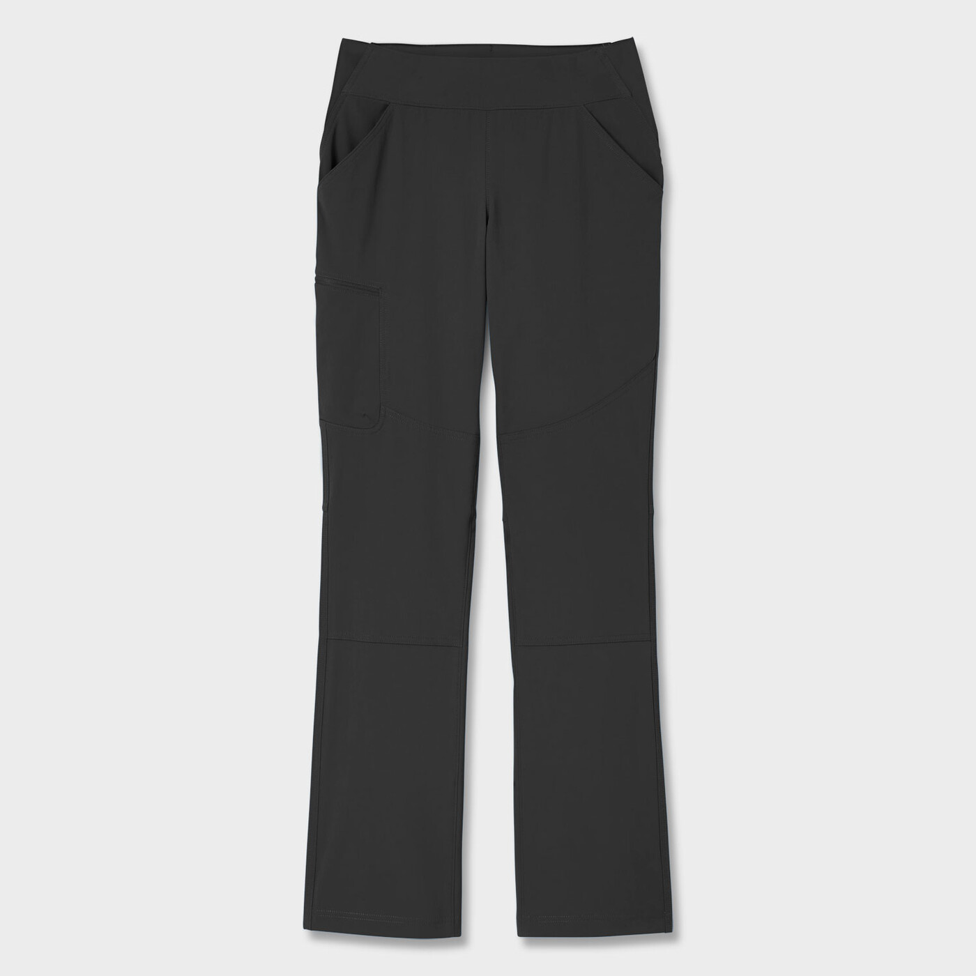 Women's Flexpedition Pull-On Bootcut Pants — Black by Duluth Trading Co.