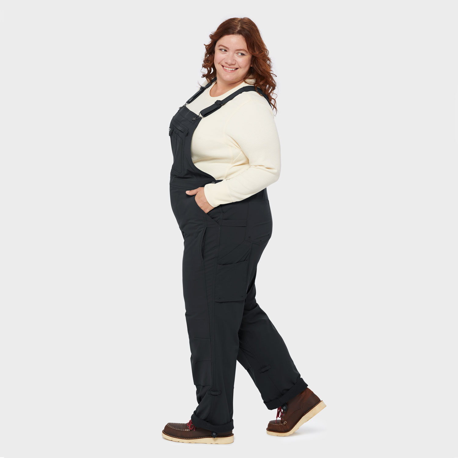 Women's Plus Heirloom Gardening Lined Bib Overalls | Duluth