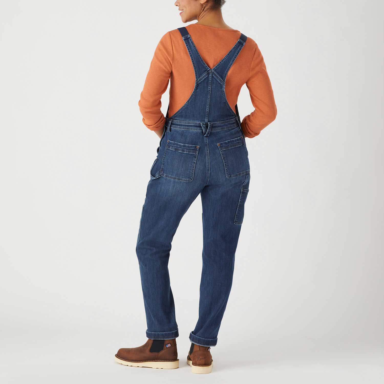 Women's Double Flex CoolMax Denim Overalls | Duluth Trading Company