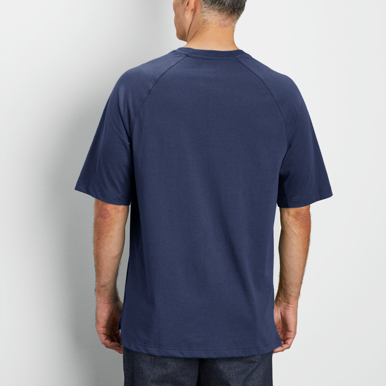Men's Longtail T CoolMax Short Sleeve T-Shirt with Pocket | Duluth