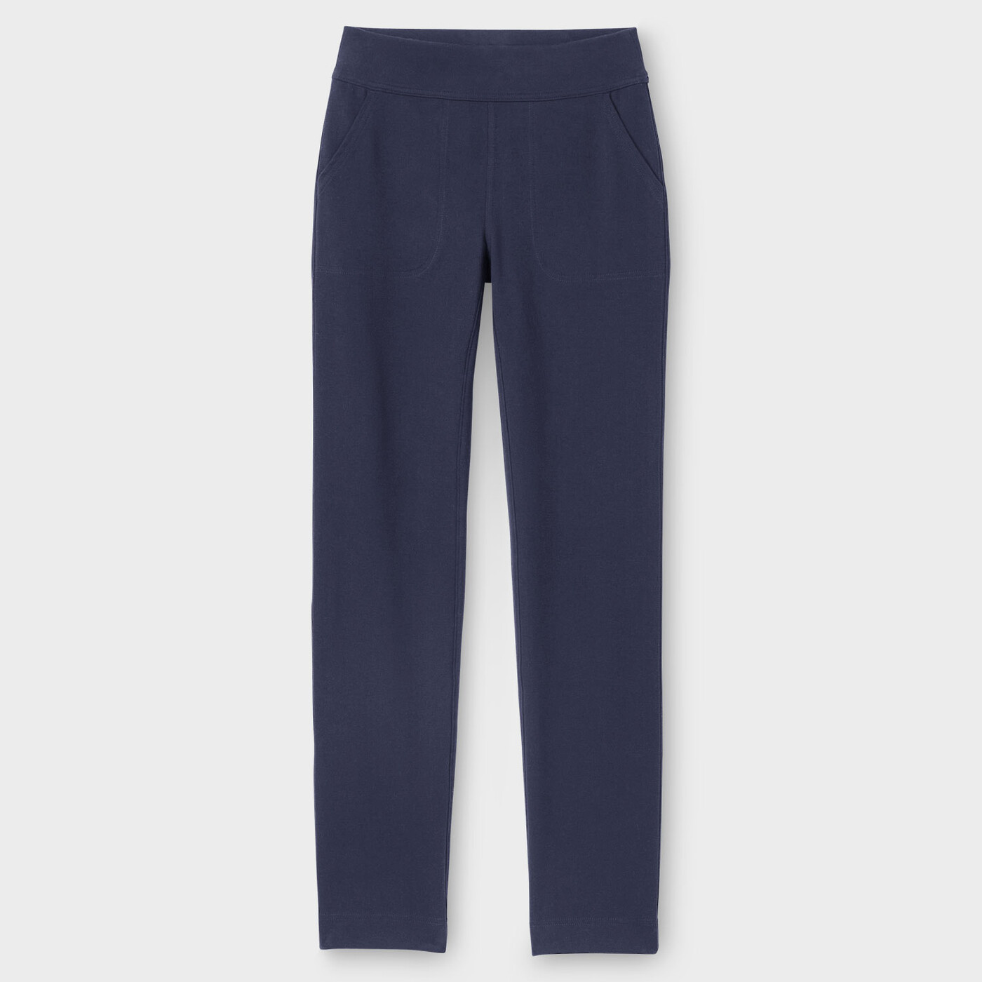 Women's NoGA Naturale Cotton Slim Leg Pants — Navy by Duluth Trading Co.