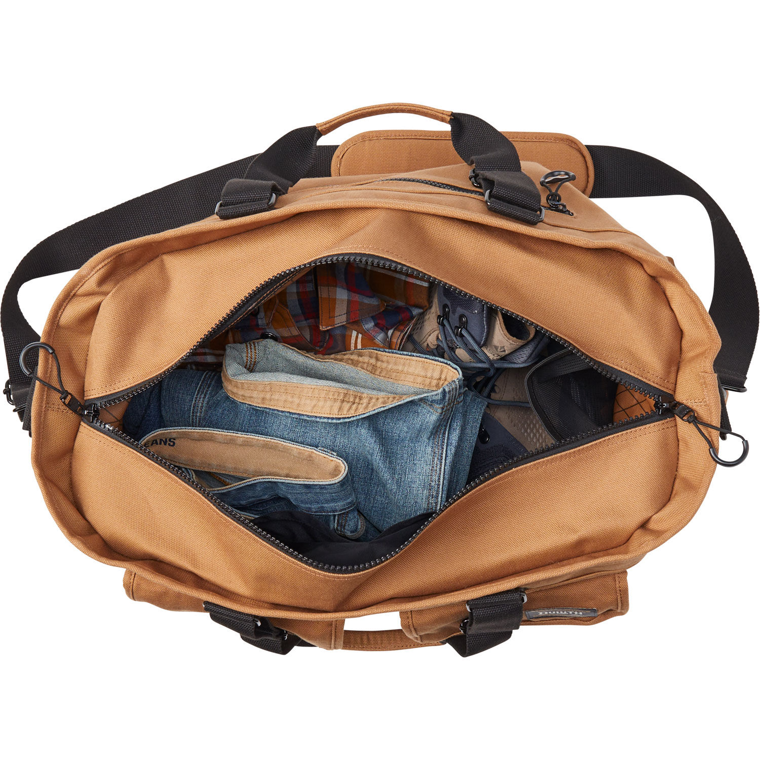 FIRE HOSE PRODUCTS ボストンバッグ 茶色 Lサイズ Fire Hose Large Tote Bag | Duluth Trading Company