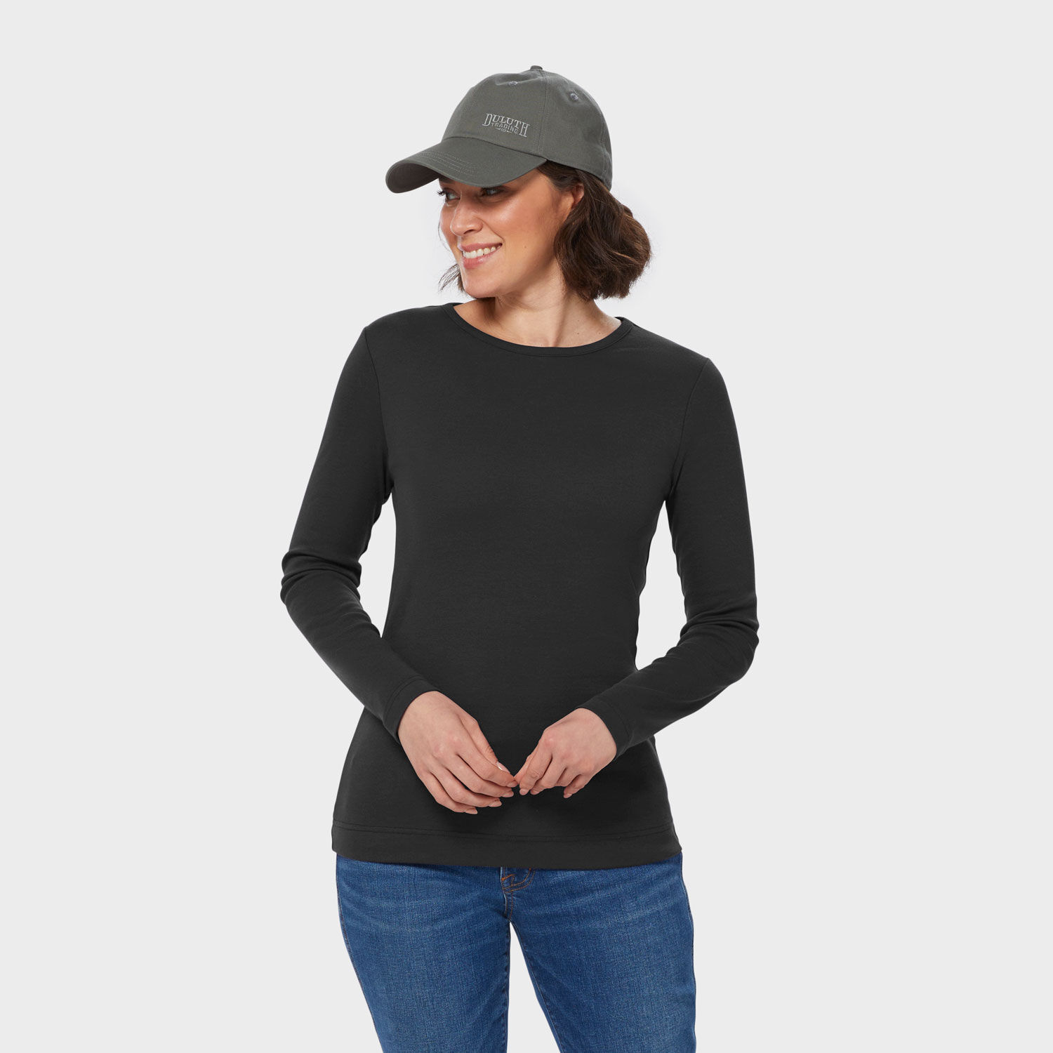 Women's Longtail T Long Sleeve Crew | Duluth Trading Company