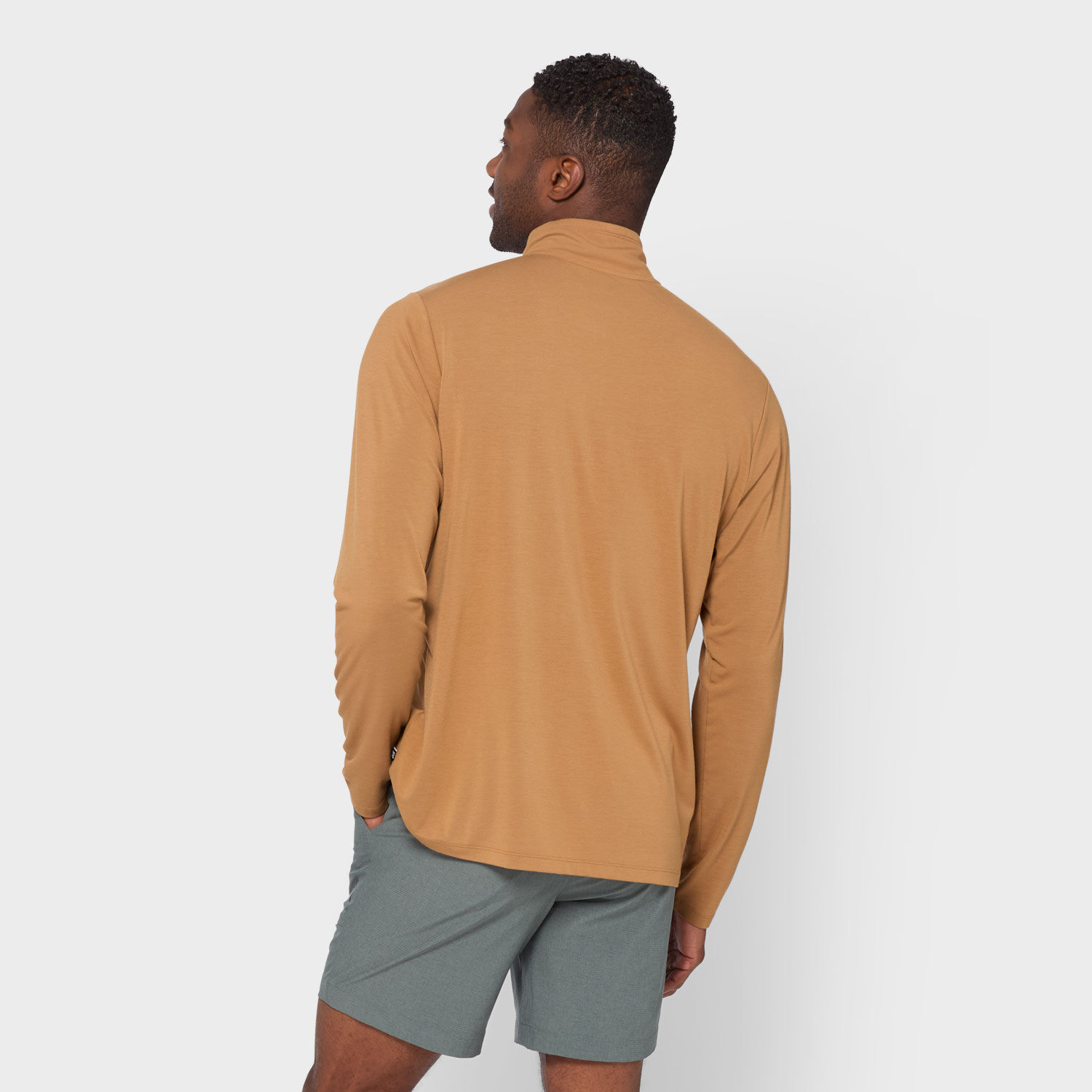 Men's AKHG Renew Bamboo 1/4 Zip Mock | Duluth Trading Company