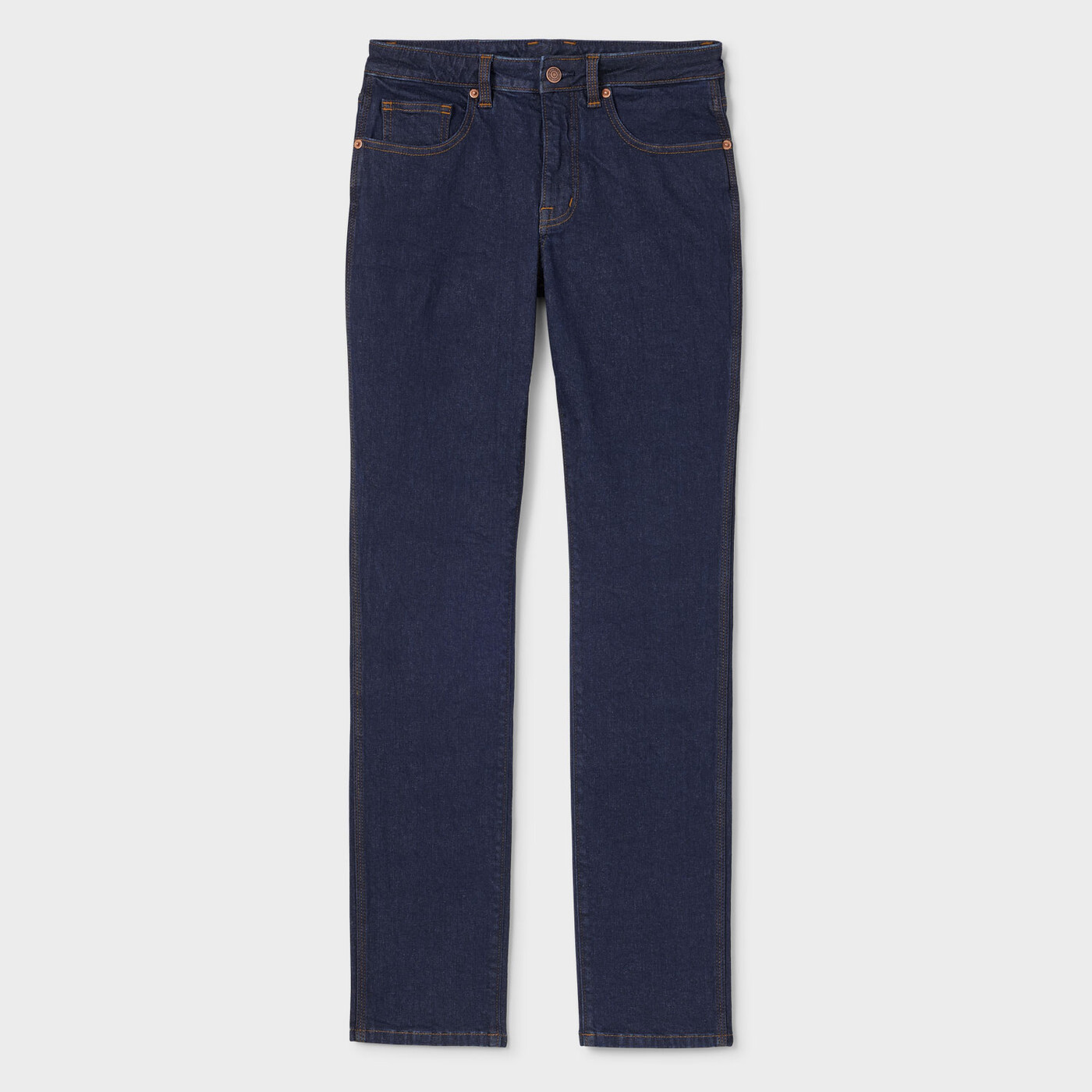 Women's Asset Management Mid-Rise Slim Leg Jeans — Dark Rinse Wash by Duluth Trading Co.