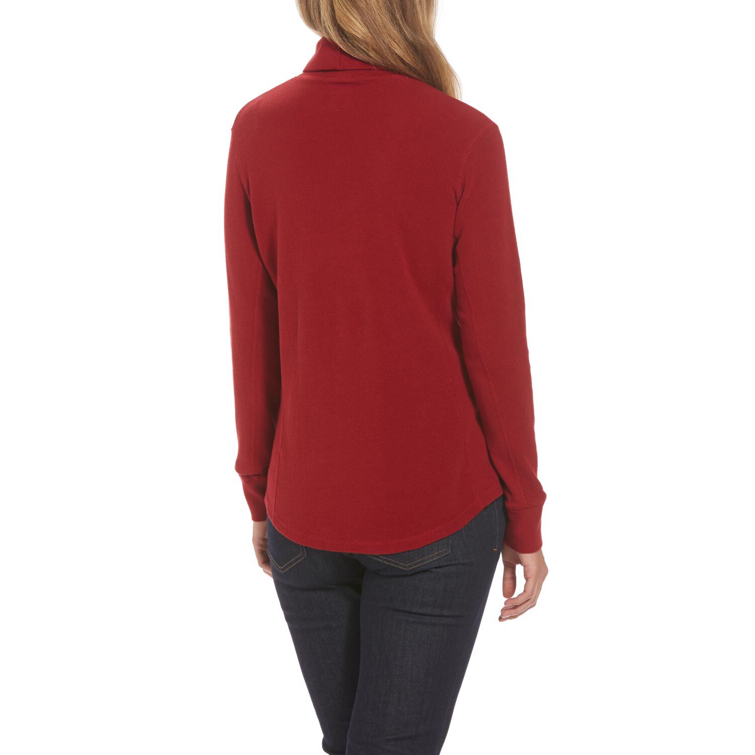 Women's Waffle Longtail T Thermal Turtleneck | Duluth Trading Company
