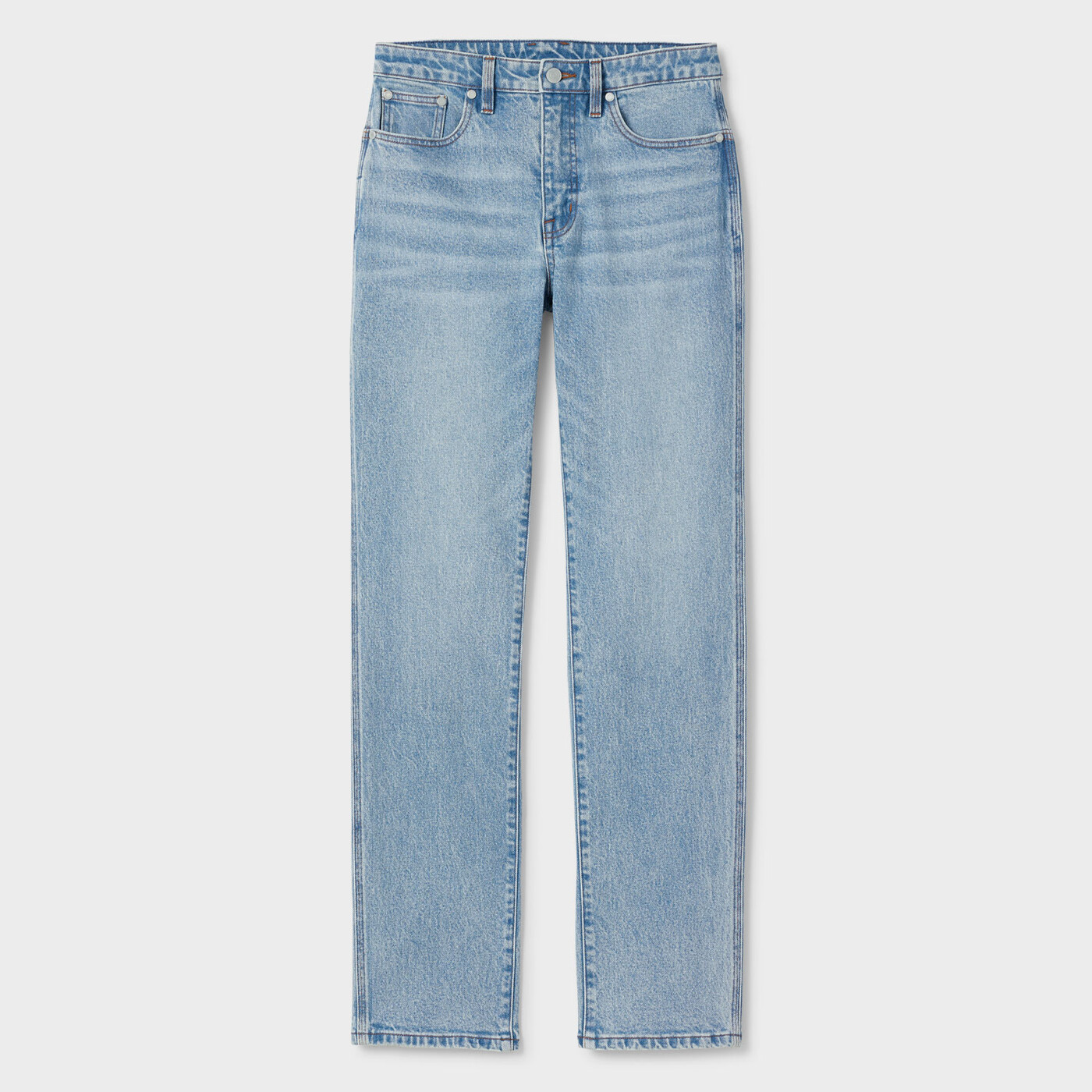 Women's Duluth Heritage Hi-Rise Straight Leg Jeans — Light Wash by Duluth Trading Co.