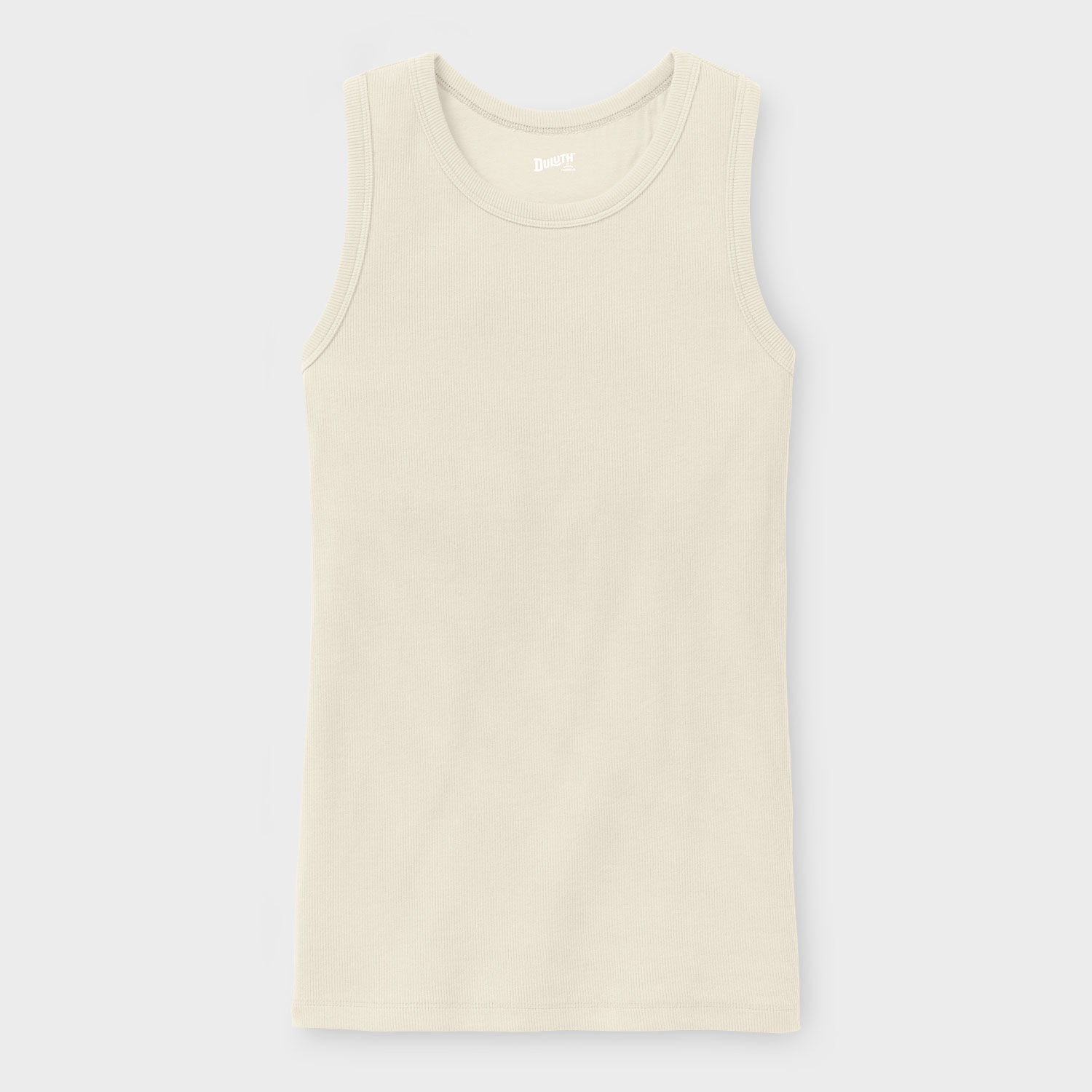 Women's No-Yank Rib Racerback Shelf Bra Tank | Duluth Trading Company
