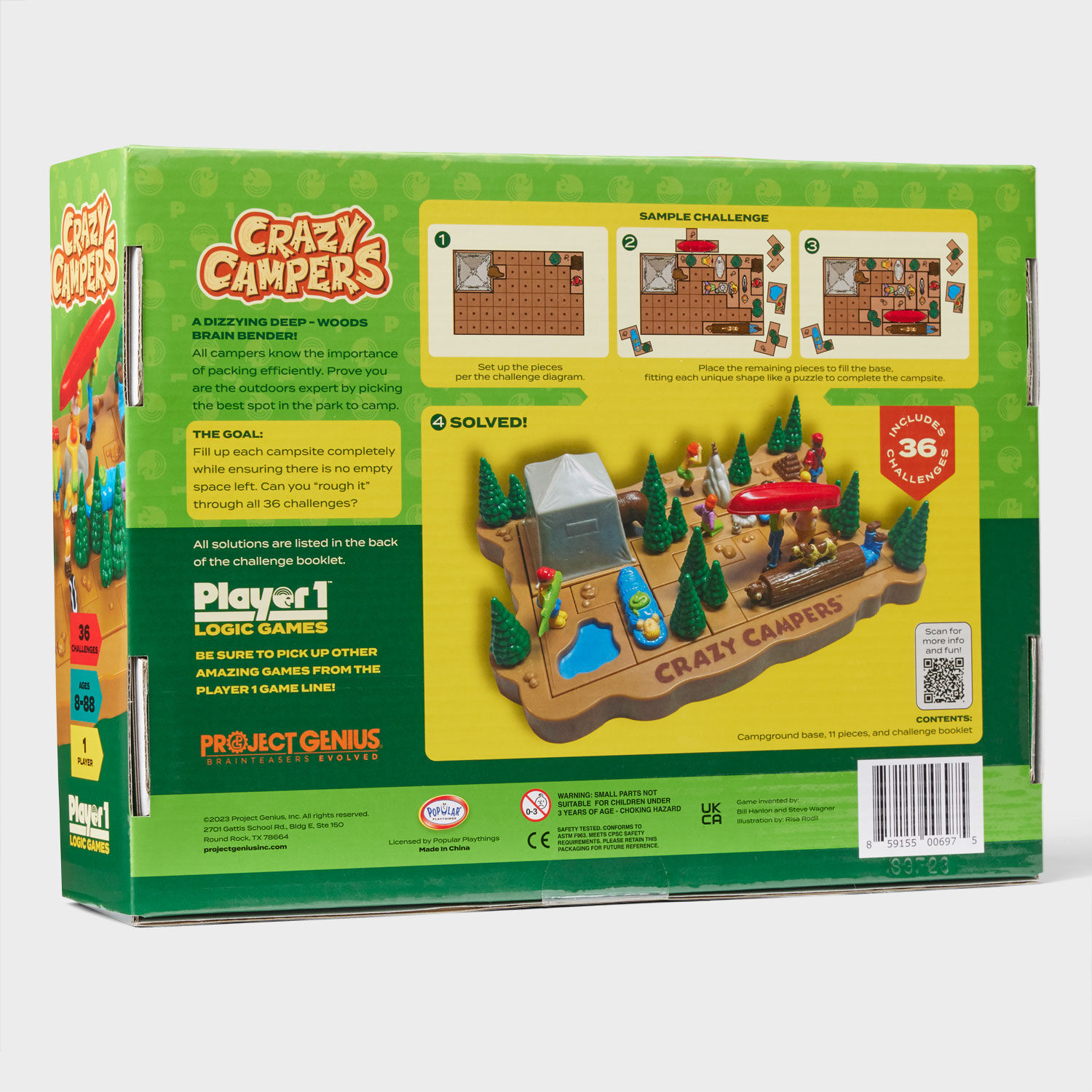 Crazy Campers Logic Game | Duluth Trading Company