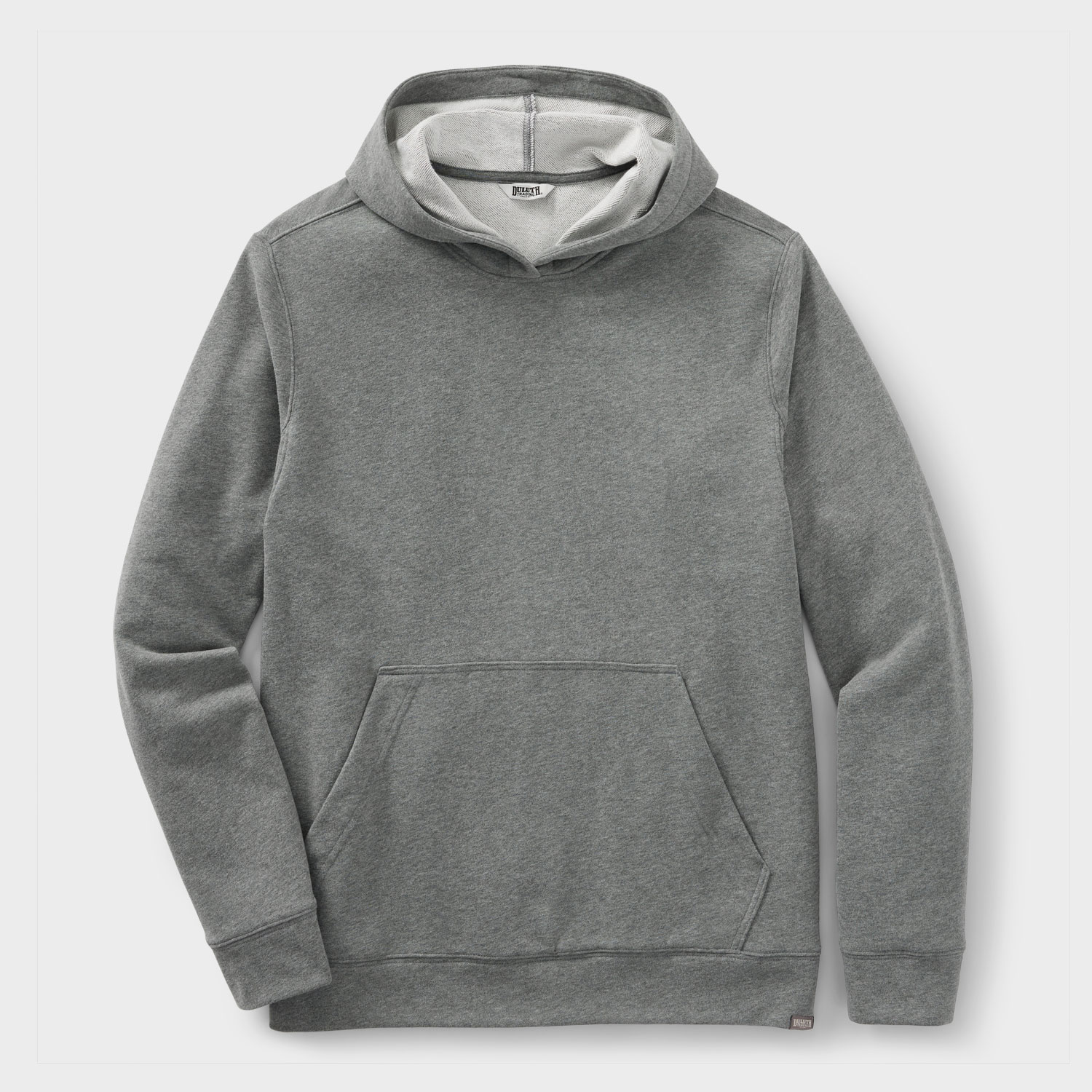 Men's Lazy French Terry Pullover Hoodie Sweatshirt