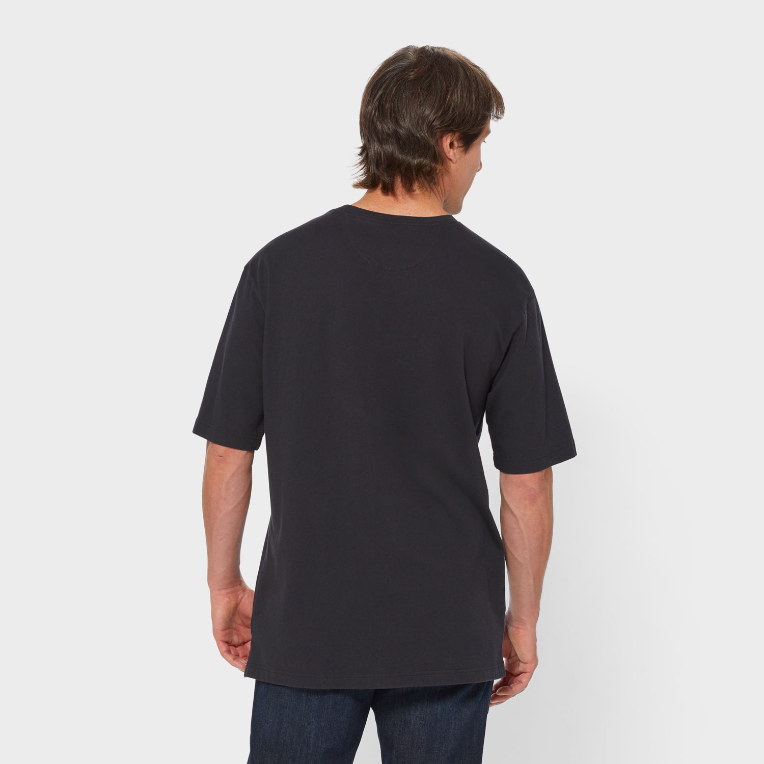 Men's Longtail T Relaxed Fit SS Logo T-Shirt