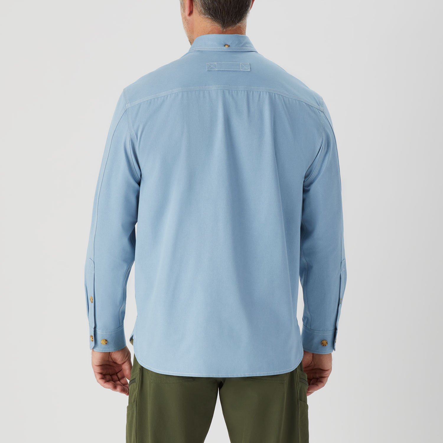 Men's Duluth Untucked Bush Pilot Chambray Shirt