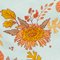 Soft Mint Autumn Leaves
