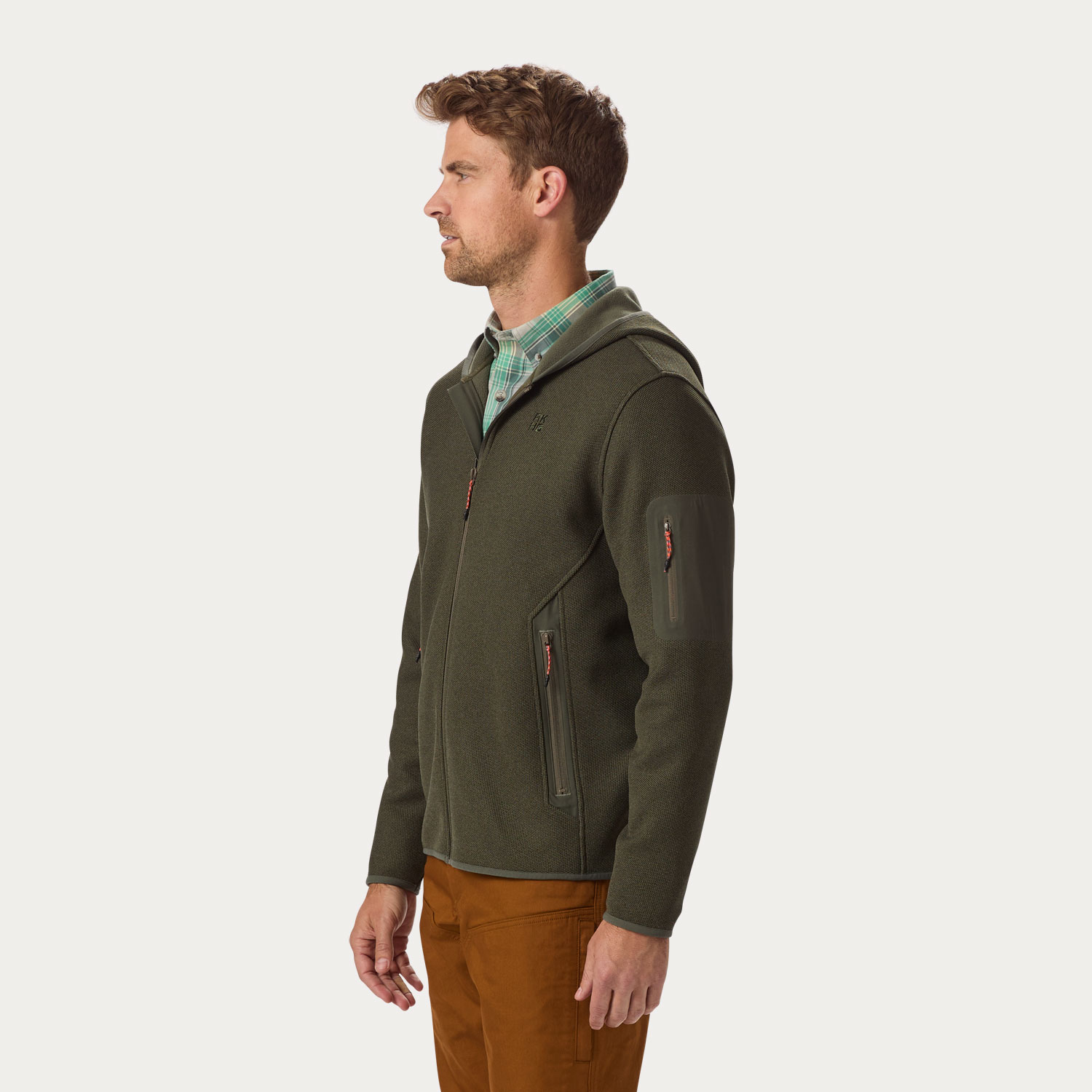 Men's AKHG Graveltec Full-Zip Hoodie