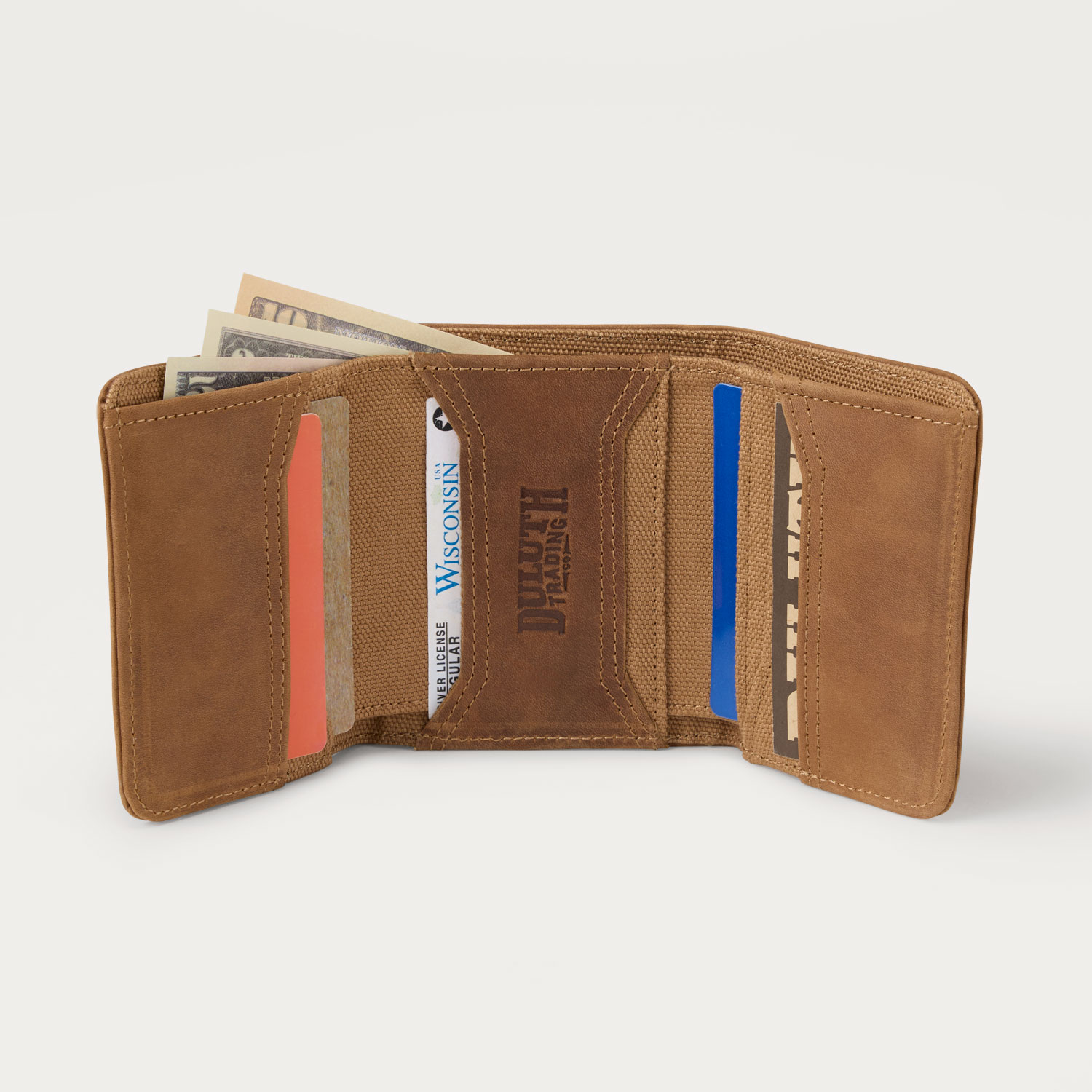 Fire Hose Tri-Fold Wallet