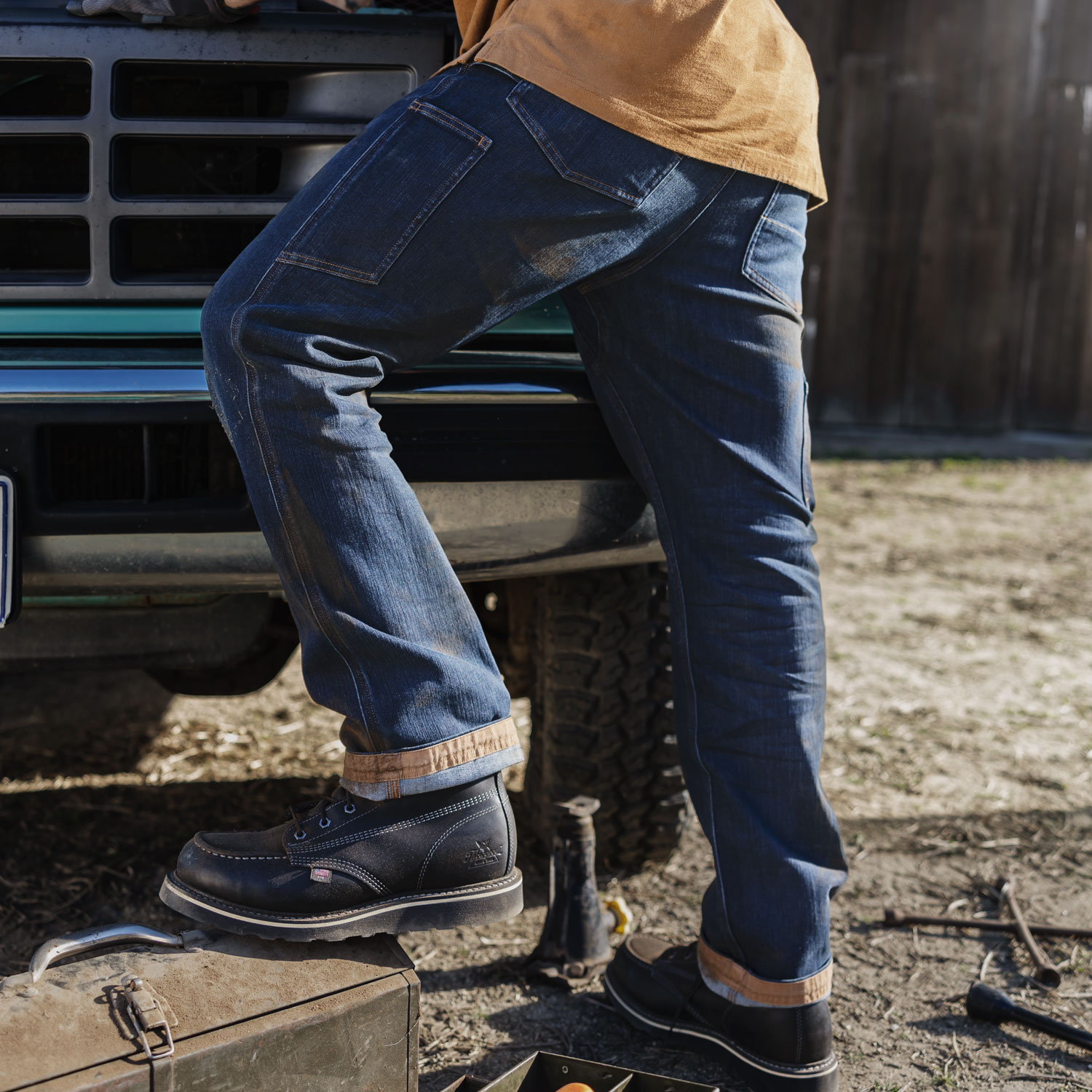 Men's Ballroom Double Flex Standard Fit Carpenter Jeans
