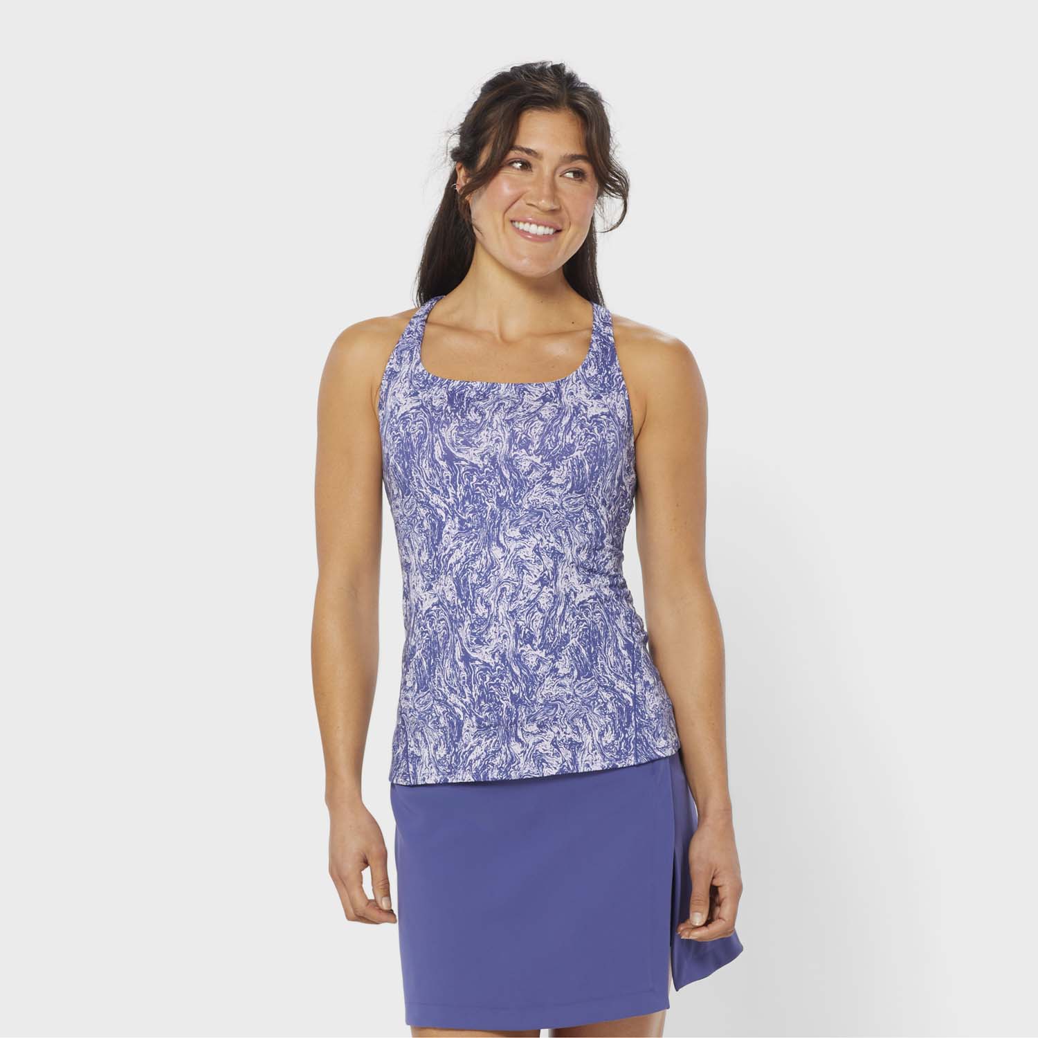 Women's AKHG Outer Limit Built-In Bra Tech Tank