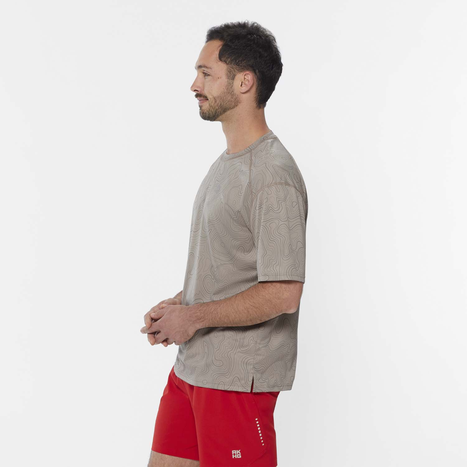 Men's AKHG Tun-Dry Relaxed Fit Short Sleeve T-Shirt