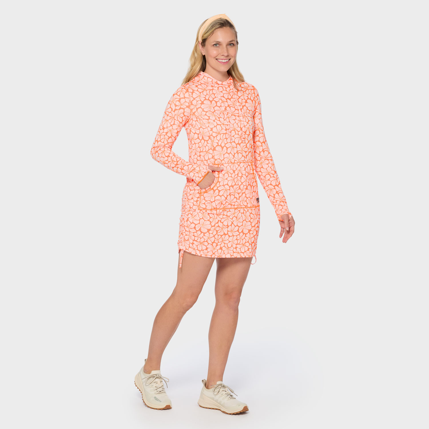 Women's AKHG Sunflare High-UPF Cooling Dress