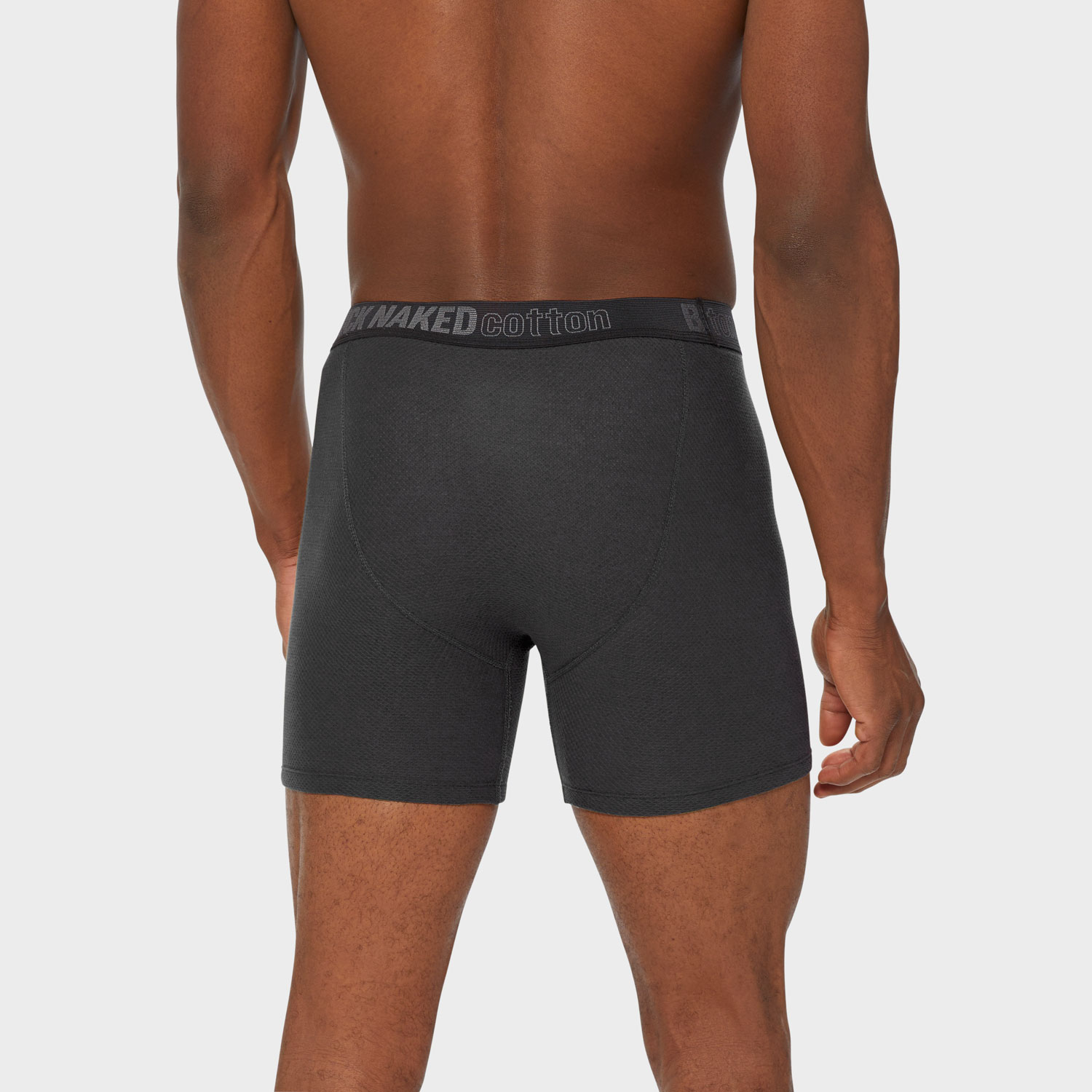 Men's Buck Naked Cotton Boxer Briefs