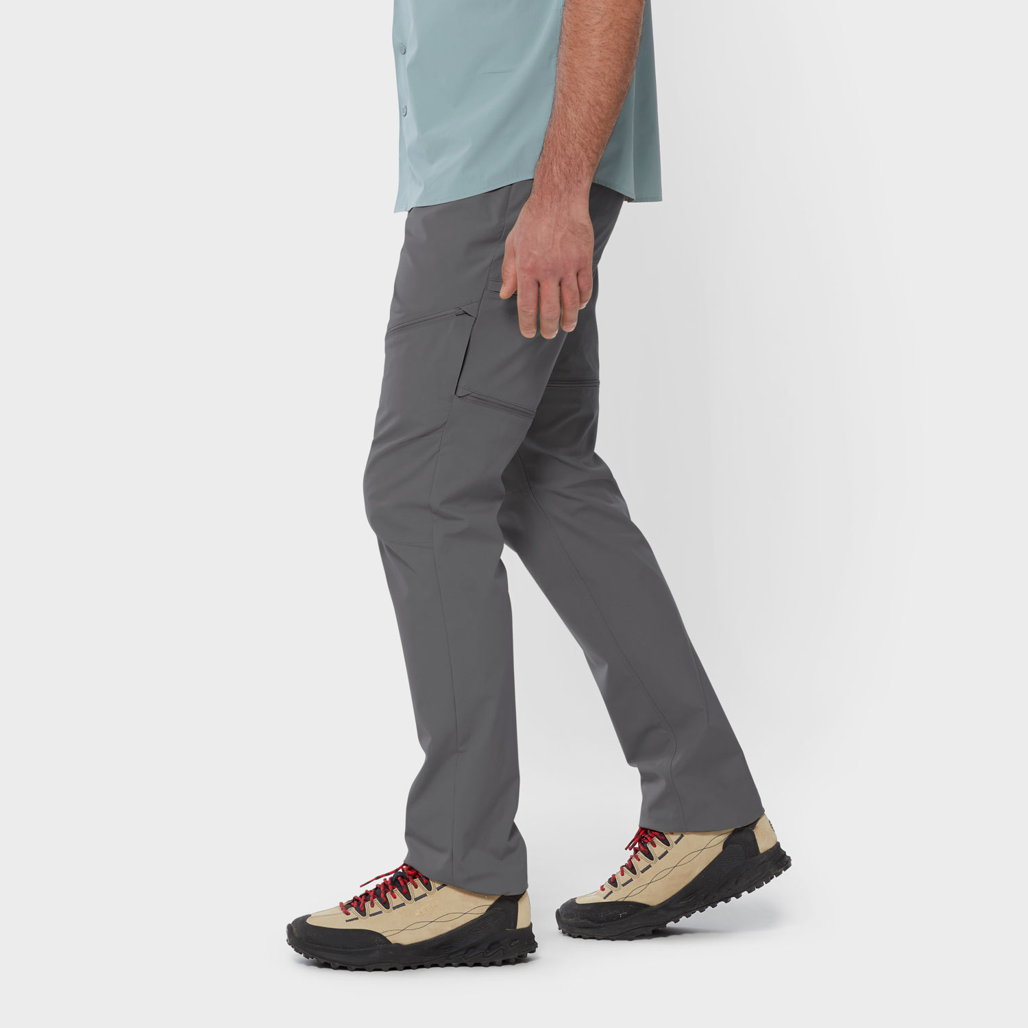 Men's AKHG AlpineFlex Standard Fit Zip-Off Pants