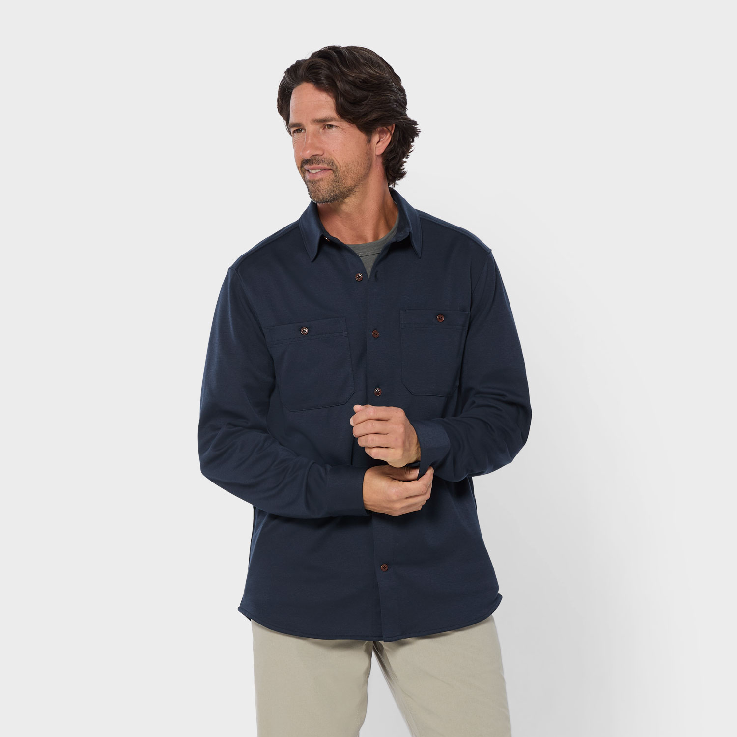 Men's 3-Season Button Down Standard Fit Shirt