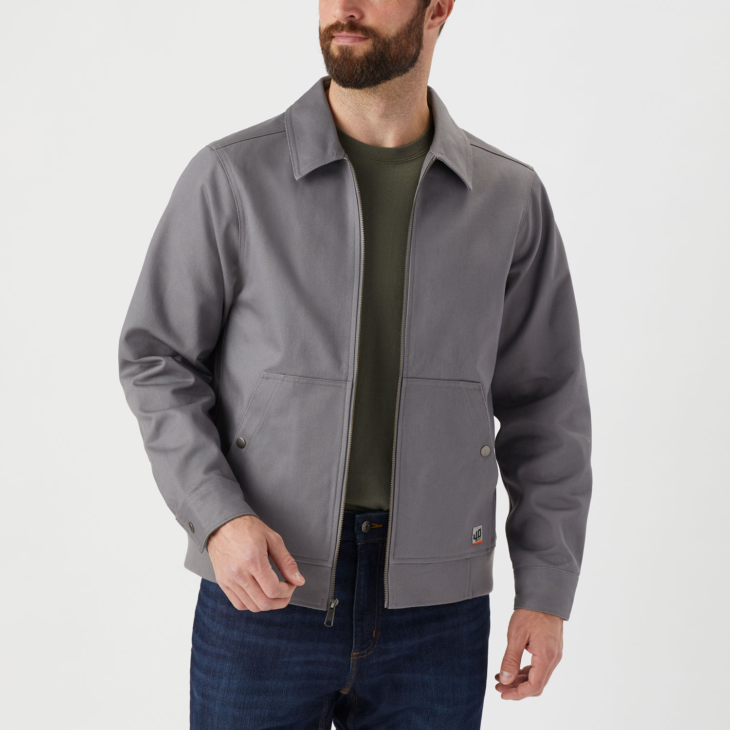 Men's 40 Grit Heavy Twill Work Jacket | Duluth Trading Company