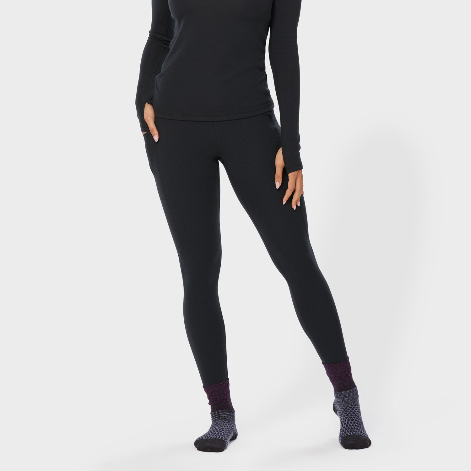 Women's Wickerino Wool Base Layer Leggings