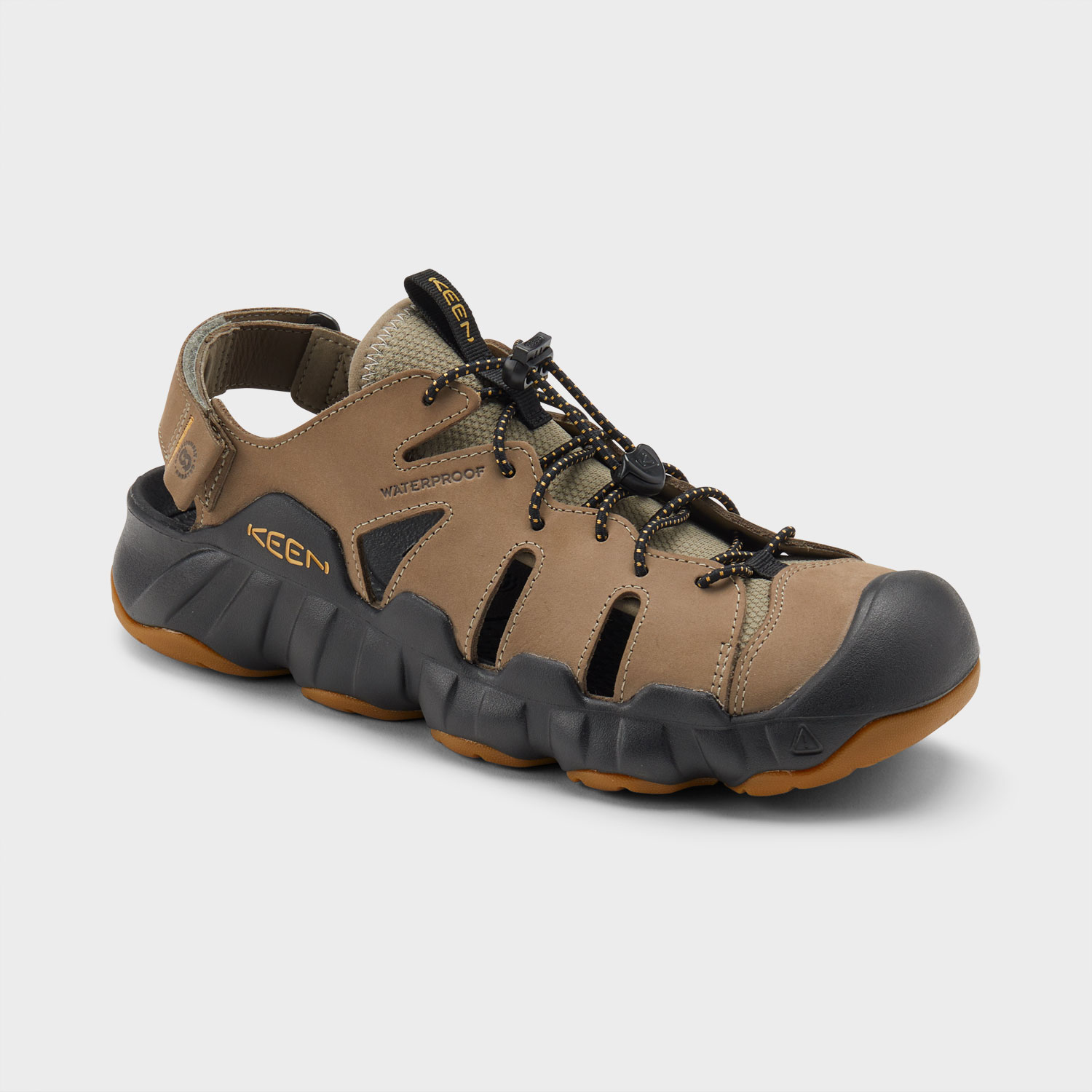 Men's KEEN Hyperport Fisherman Leather Sandals
