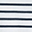 Undersea Blue and White Stripe