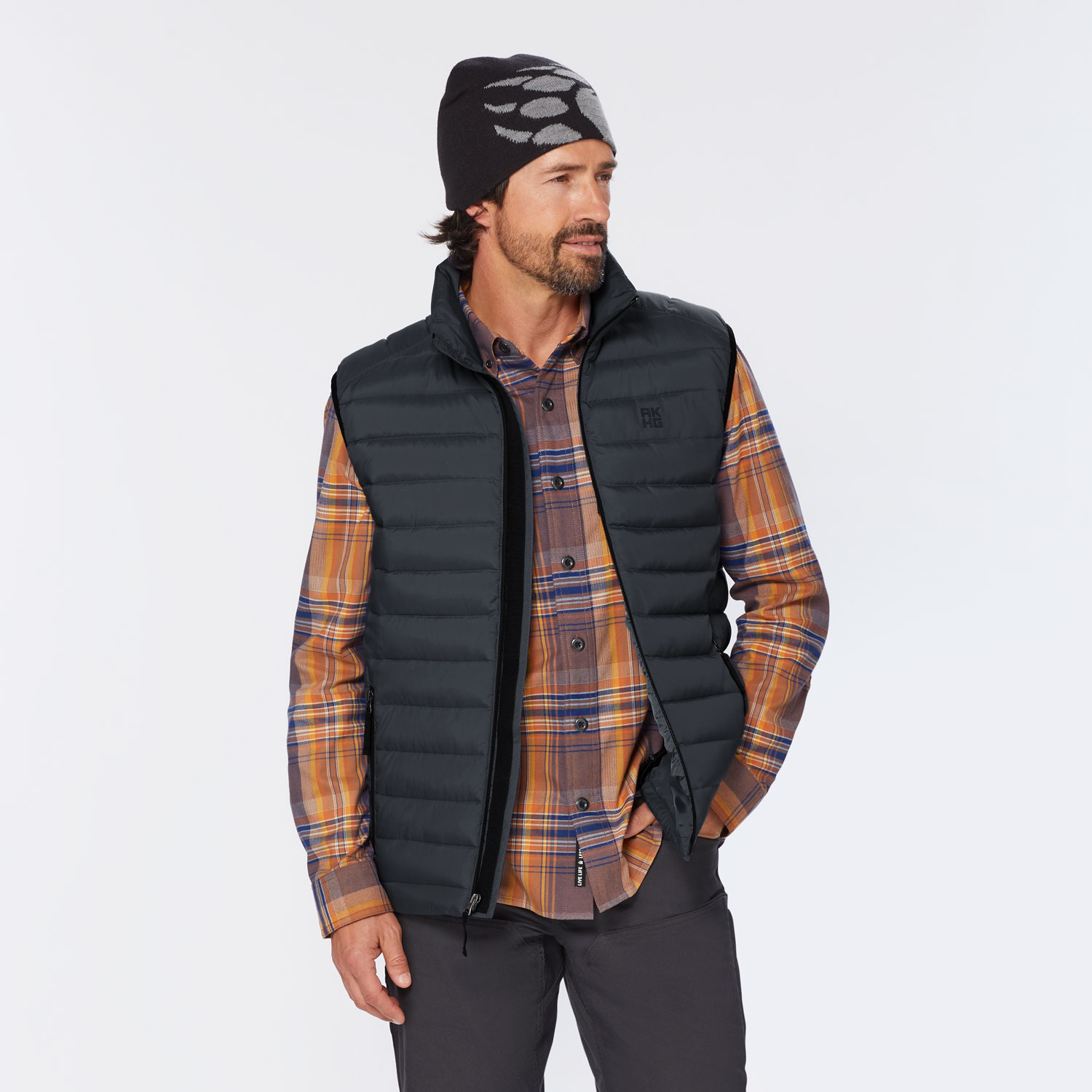 Men's AKHG Puffin Mock Vest