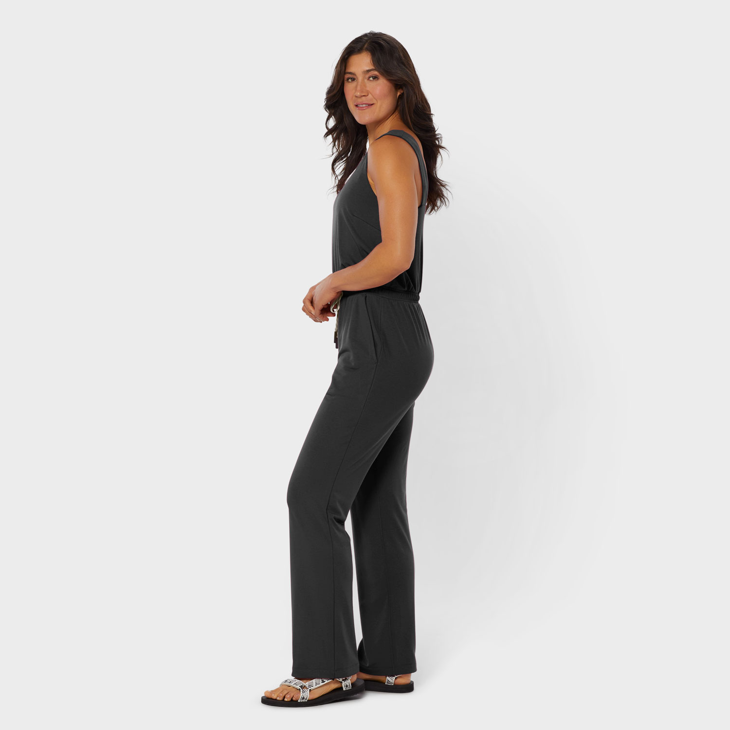 Women's AKHG Renew Bamboo Tank Jumpsuit