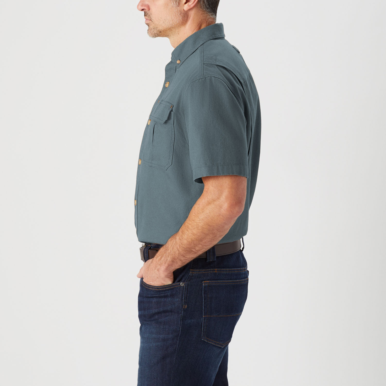 Men's Free Swingin' Fire Hose Short Sleeve Shirt
