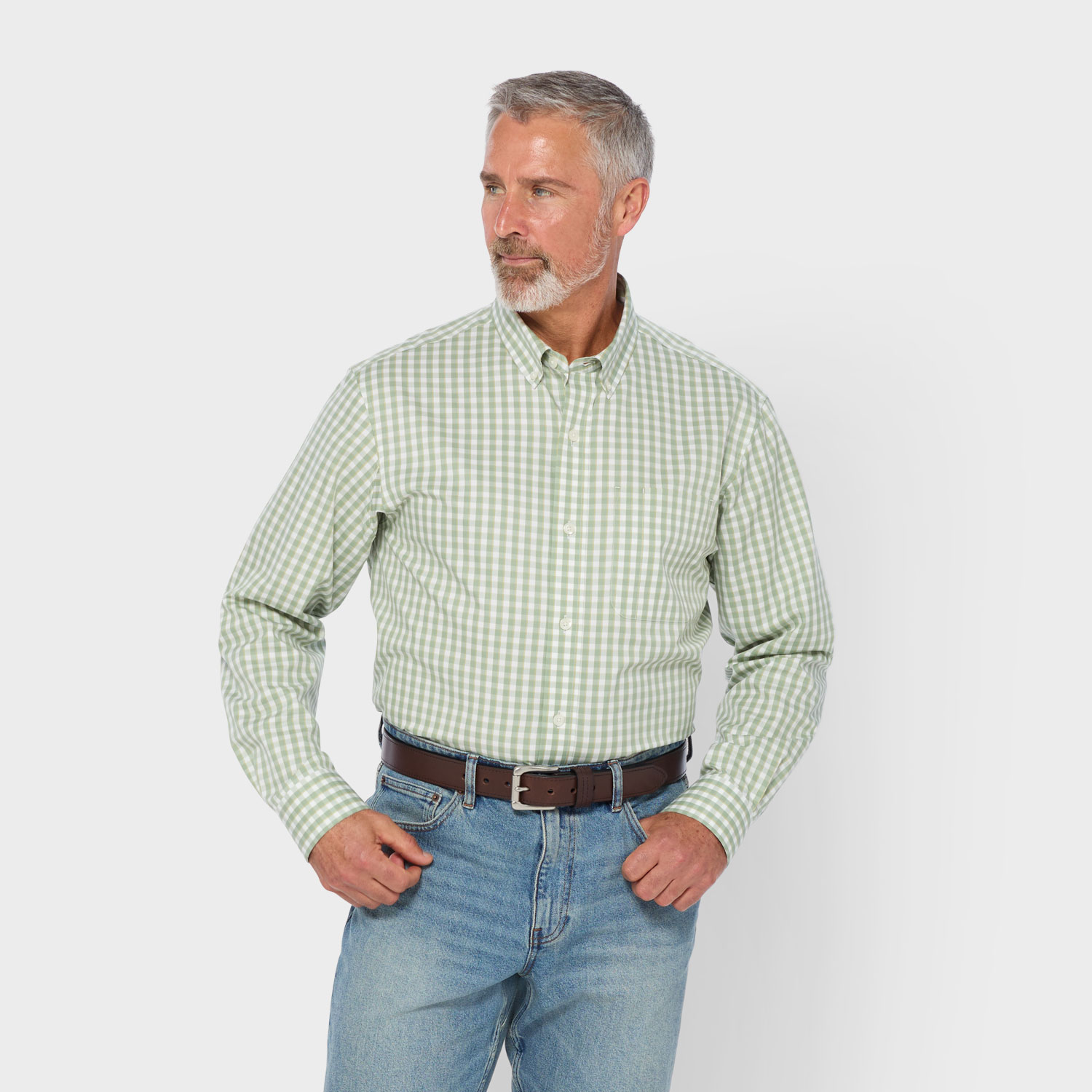Men's Wrinklefighter Relaxed Fit Long Sleeve Shirt