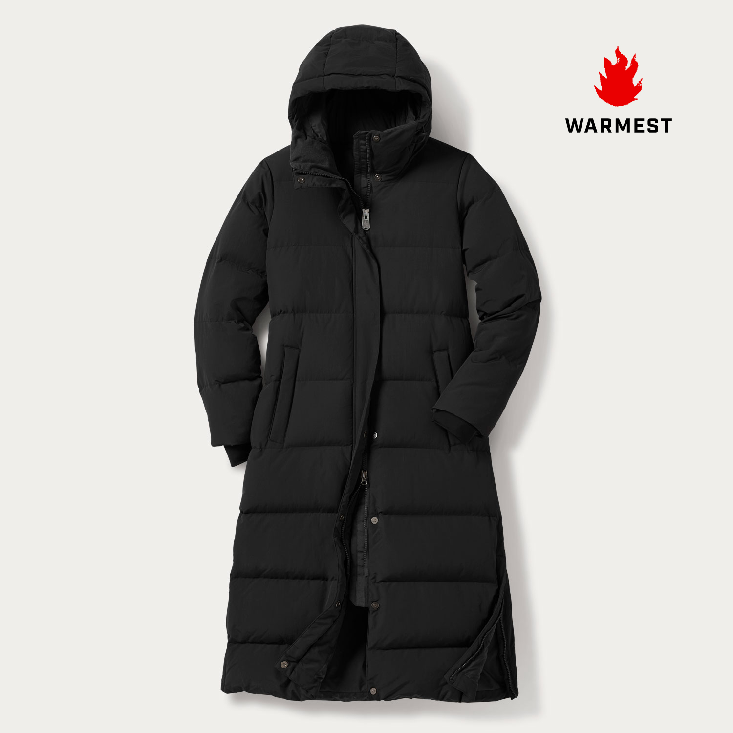 Women's Ruffer Puffer Arctic Down Extra-Long Coat