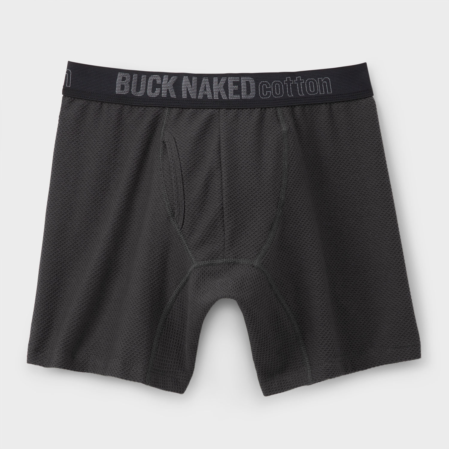 Men's Buck Naked Cotton Boxer Briefs