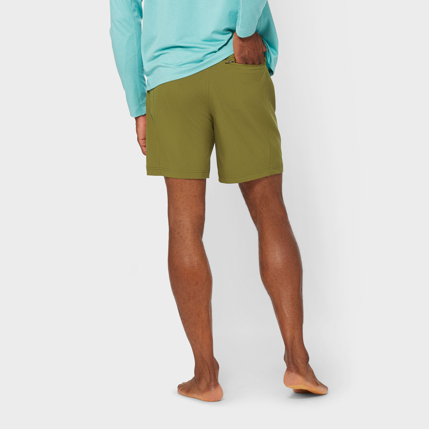 Men's AKHG Lost Lake 8" Swim Shorts With Liner