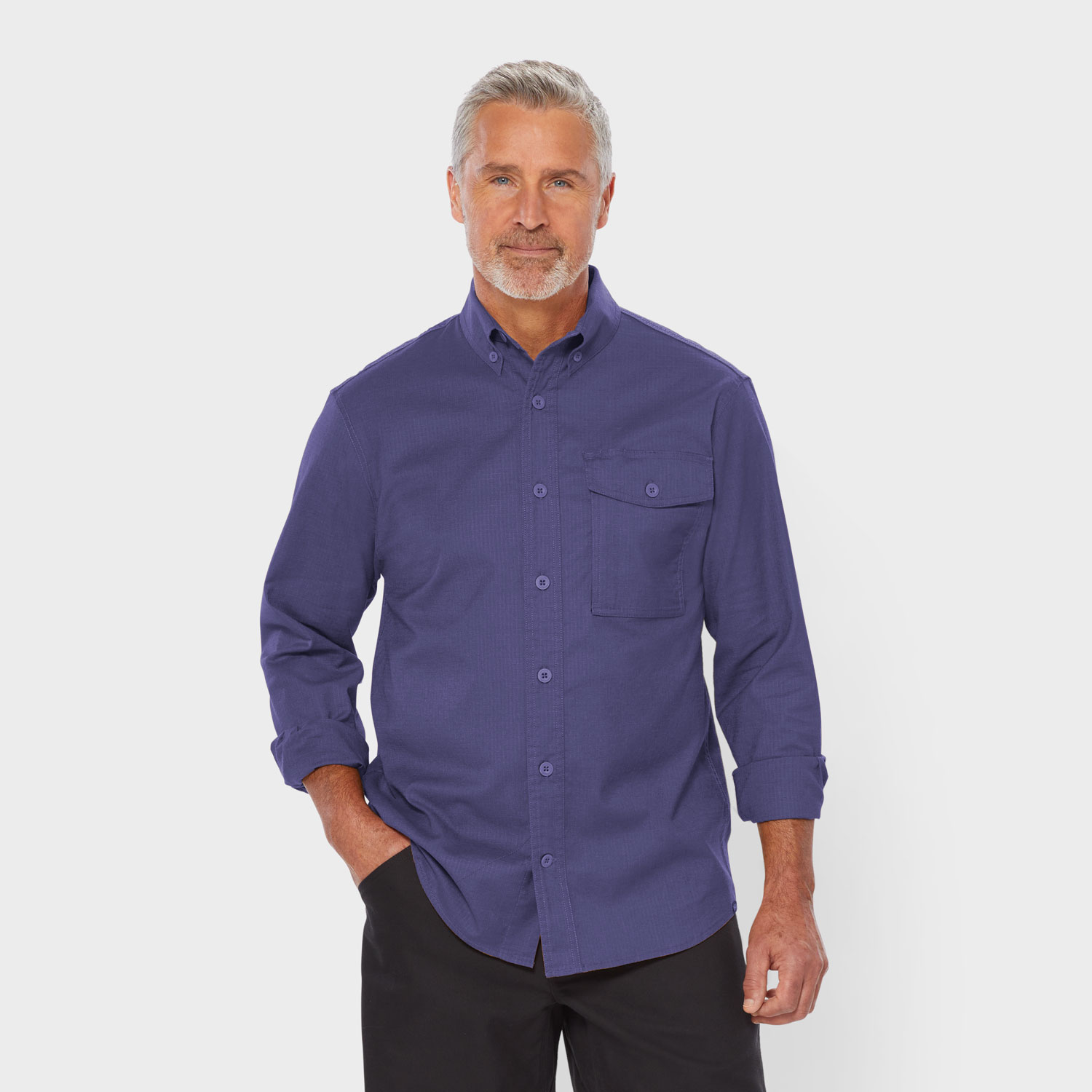 Men's Hempstop Relaxed Fit Long Sleeve Shirt