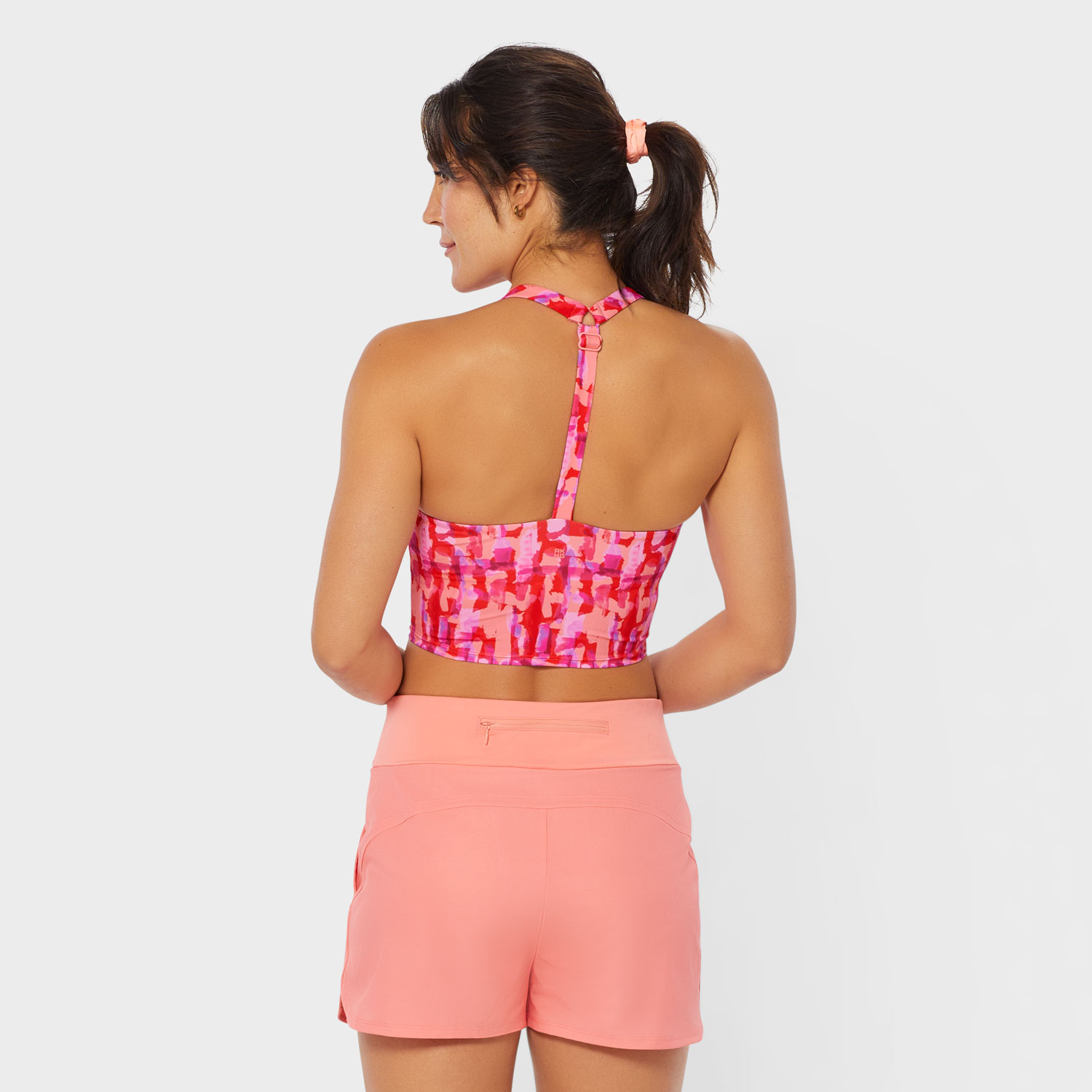 Women's AKHG Lost Lake Longline Swim Bra Top