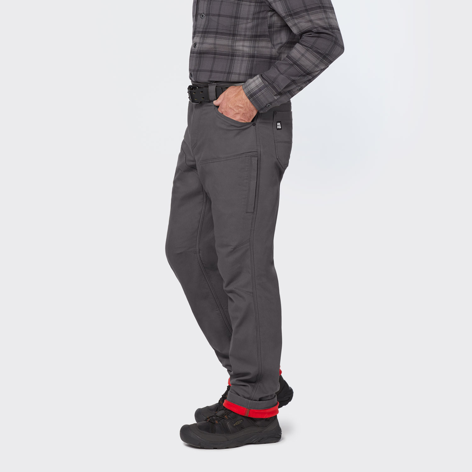 Men's AKHG Stone Run Relaxed Fit Fleece Lined Pants