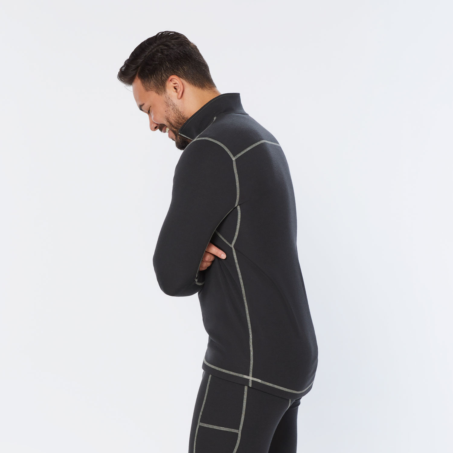 Men's Wickerino Wool Base Layer 1/4 Zip