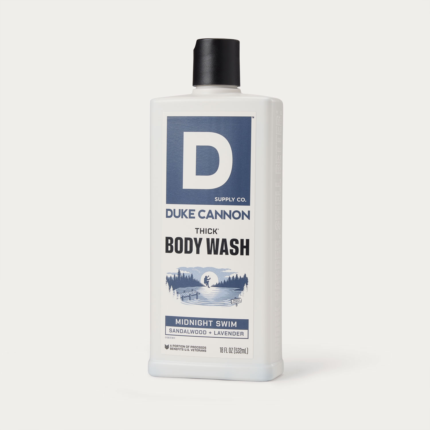 Duke Cannon Midnight Swim Thick Body Wash