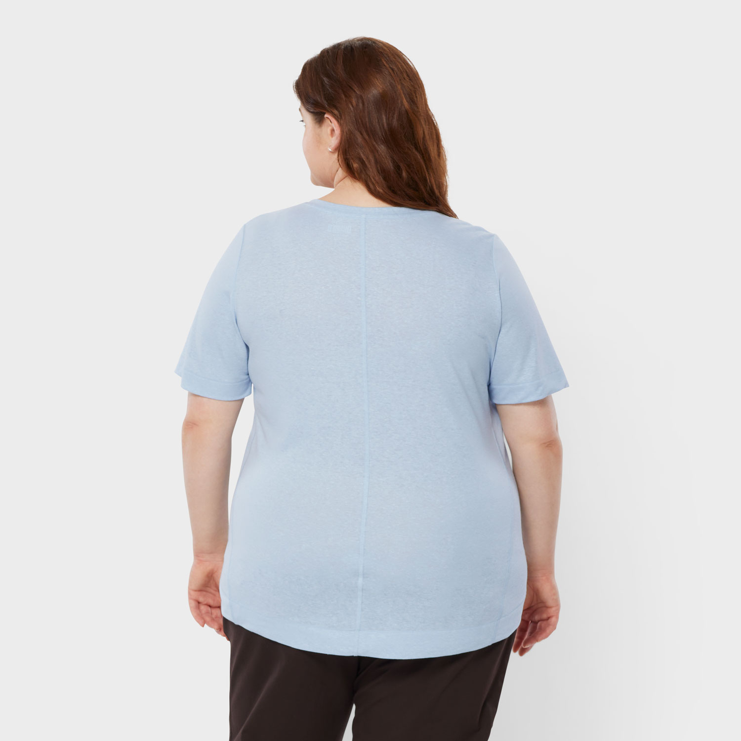 Women's Plus Hemp Knit Short Sleeve Tee