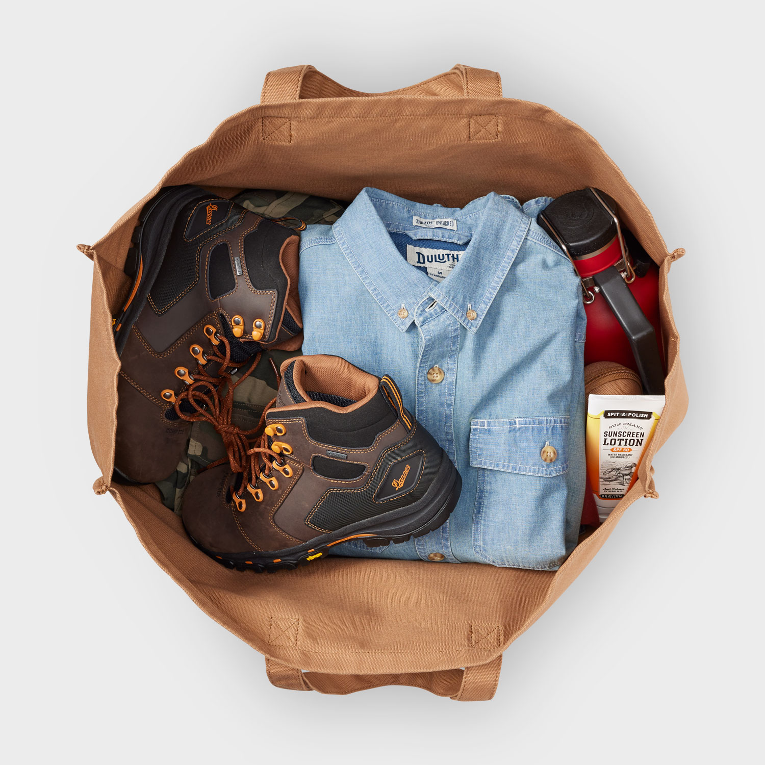 Duluth Trading Fire Hose Logo Bag
