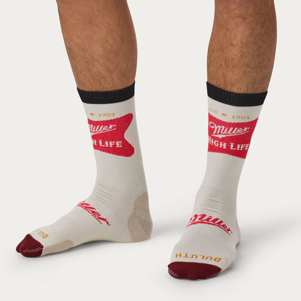 Men's Stay-Put Lightweight Crew Socks